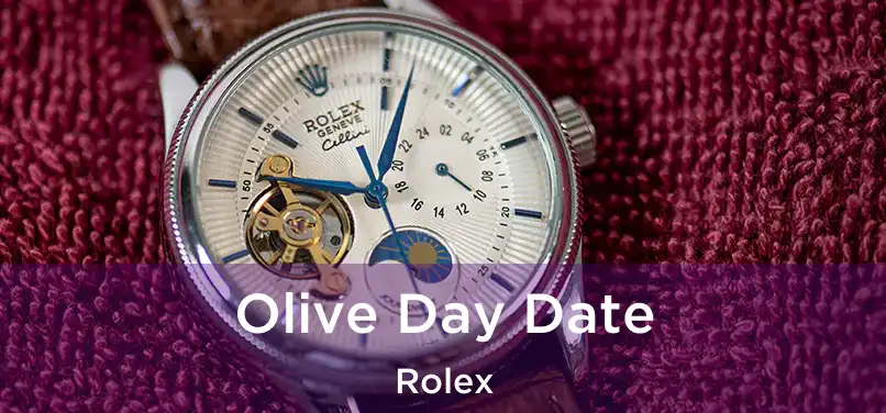  Olive Day Date Rolex